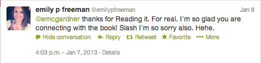 Emily P Freeman Tweet