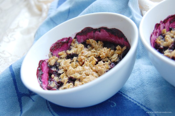 Shauna Niequist Blueberry Crisp