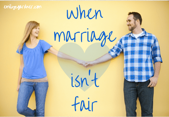 when marriage isn't fair