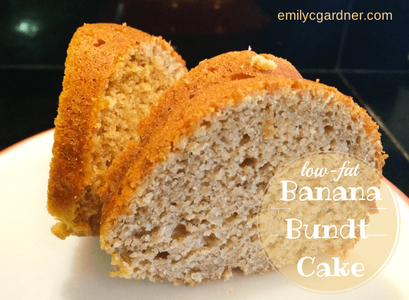 Low-Fat Banana Bundt Cake