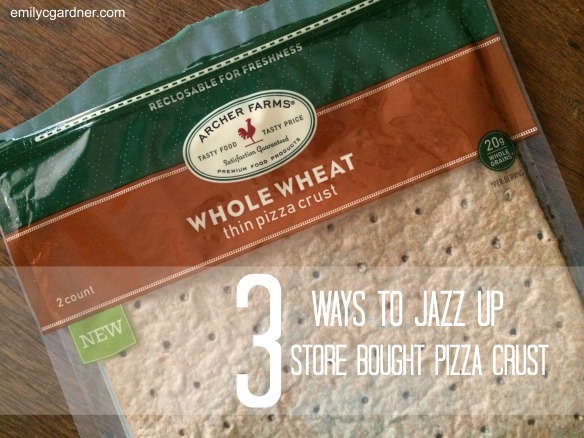 store bought pizza crust